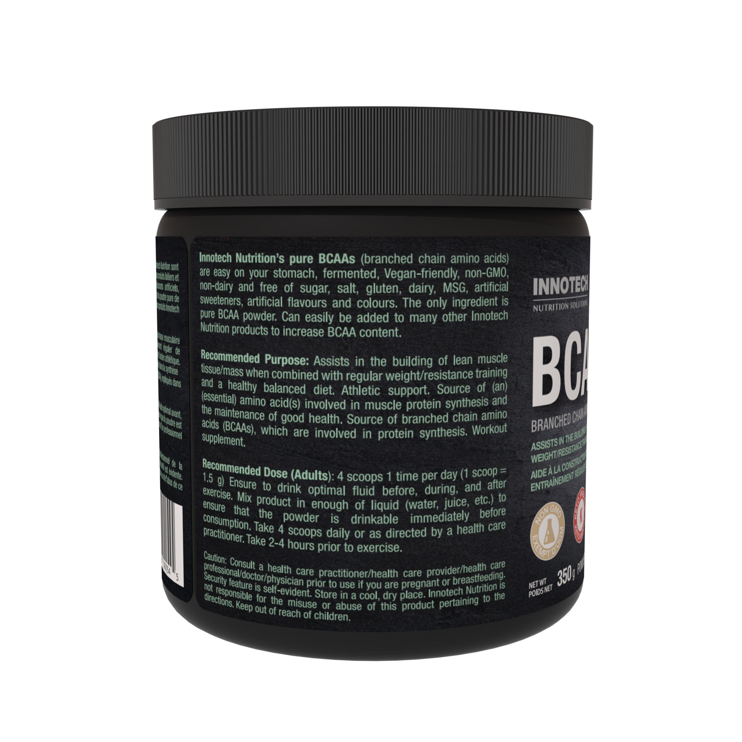 BCAA 2:1:1 250g – Goût Neutre – L-Leucine, L-Isoleucine, L-Valine – Marque Buxtrade – Neuf