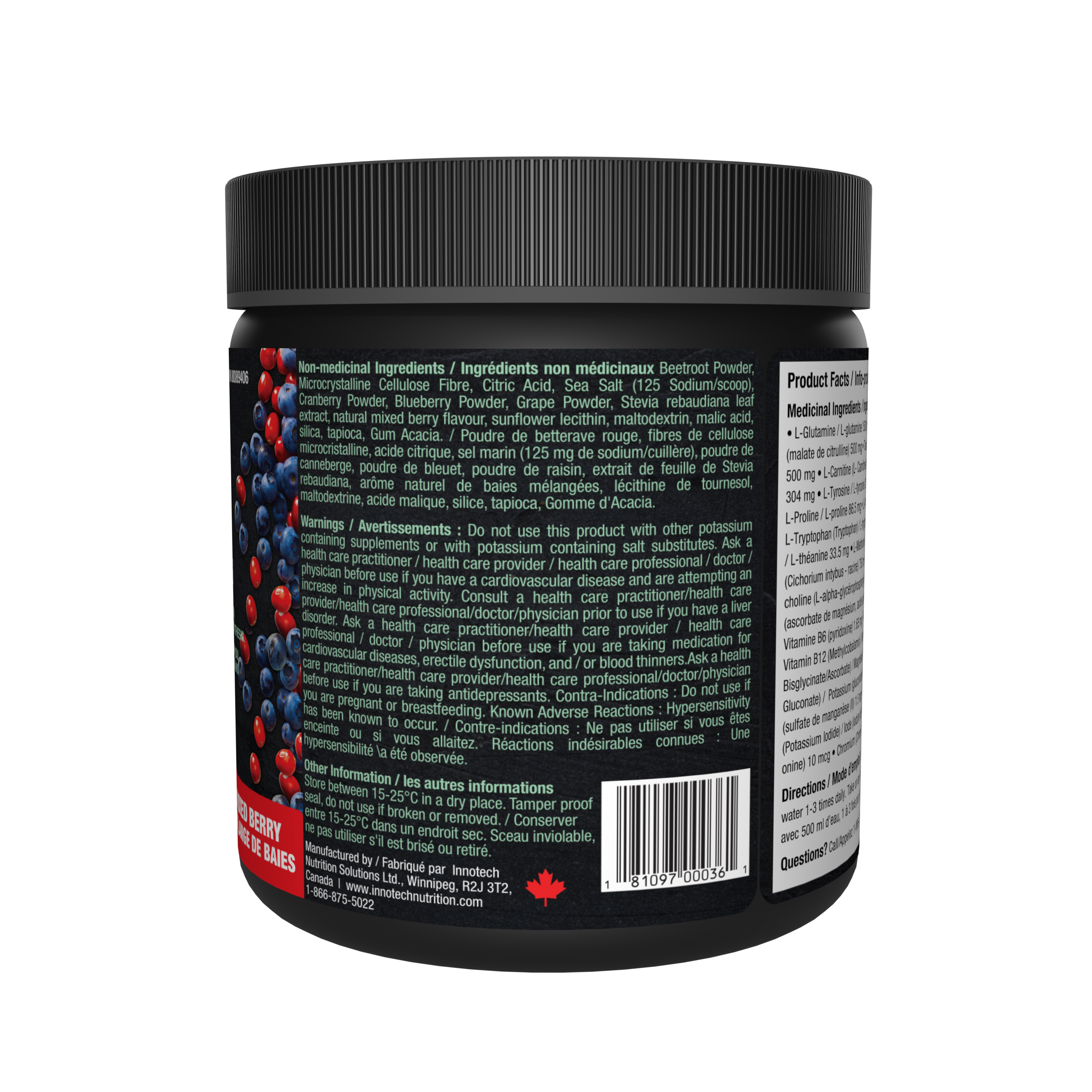 Amino Days, formerly Fasting Days – Mixed Berry 360 gr | Innotech