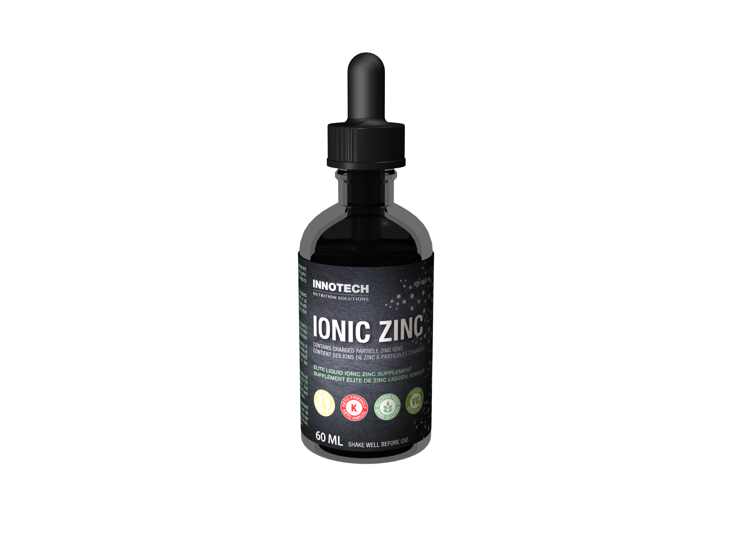 Liquid Ionic Zinc 60 ml | Innotech Nutrition Solutions